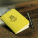 Rite in the Rain STAPLED MINI-NOTEBOOK - JOURNAL, Yellow, 3 1/4 x 4 5/8 391-M