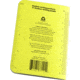 Rite in the Rain STAPLED MINI-NOTEBOOK - UNIVERSAL, Yellow, 3 1/4 x 4 5/8 371-M