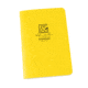 Rite in the Rain Stapled Notebook - Journal - 3 Pack, Yellow, 4/5/8 x 7 391FX