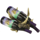 River's Edge Antler Wine Rack 3 Bottle, Brown 896