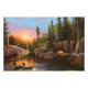 Rivers Edge LED Art, Evening Loon, 24 x 16 in, 1789