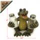 Rivers Edge Salt and Pepper Shakers, Alligator, BBBASP