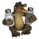 Rivers Edge Salt and Pepper Shakers, Alligator, BBBASP