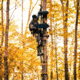 Rivers Edge Treestands Lite Foot Aluminum Hang-on Stand, Black, RE557