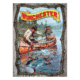Rivers Edge Wood Sign, Winchester 3D Fish Canoe, 15 x 14 in, W1071