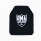 RMA Armament Level IIIa Single Curve Waterproof Backpack Insert,10x12in,Black RMA0226-IIIA-SC-1012