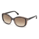 Roberto Cavalli RC1015 Sunglasses - Dark Brown / Black Frame Color, Brown Mirror Lens Color