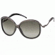 Roberto Cavalli RC601S Sunglasses - Shiny Dark Green Frame Color, Gradient Smoke Lens Color