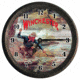 Rivers Edge Winchester Fisherman By Stream Wall Clock, W1402