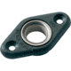 Ronstan Screw-On Plastic Nylon Bush - Stainless Steel Lined - 11mm 7/16" ID x 5mm 3/16" Deep 54997