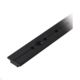 Ronstan Series 25 T-Track - Racing Track - Black - 25mm 1" Stop Hole Centers, RC7251-1.0A