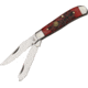 Roper Knives Mini Trapper Chaparrel Red Wood Handle Folding Knife RP0008CRB