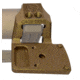 Rotapoint Gancho ST30 Red Dot Sight Mount, FDE, ST30