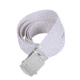 Rothco 54 Inch Military Web Belts, Chrome, White, 4170-Chrome-White