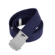 Rothco 64 Inch Military Color Web Belts, Chrome, Navy Blue, 4264-Chrome-NavyBlue