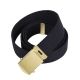 Rothco 64 Inch Military Color Web Belts, Gold, Black, 4264-Gold-Black
