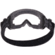 Rothco ANSI Ballistic OTG Goggle System, Interchangeable Smoke/Clear/Yellow Lenses, Black Frame, 1723-Black