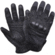 Rothco Carbon Fiber Hard Knuckle Cut/Fire Resistant Gloves, Mens, Black, Medium, 2808-088