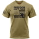 Rothco Freedom Isn't Free T-Shirt, Coyote Brown, Extra Large, 10891-CoyoteBrown-XL