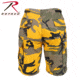Rothco Colored Camo BDU Shorts, Extra Large, Black Camo, 1817-BlackCamo-XL