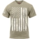 Rothco Distressed US Flag T-Shirt - Men's, Desert Sand, M, 10870-DesertSand-M