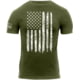 Rothco Distressed US Flag T-Shirt - Men's, Olive Drab, XL, 2832-OliveDrab-XL