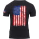 Rothco Distressed US Flag T-Shirt - Men's, Red/White/Blue, L, 2713-RedWhiteBlue-L