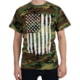 Rothco Camo US Flag T-Shirt - Mens, Woodland Camo, 2XL, 11048-WoodlandCamo-2XL