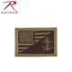 Rothco US Flag / USN Anchor Patch With Hook Back, Coyote Brown, 18961-CoyoteBrown