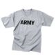 Rothco Kids Army Physical Training T-Shirt, Grey, XS, 66080-Grey-XS