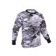 Rothco Long Sleeve Camo T-Shirt, City Camo, L, 67790-CityCamo-L