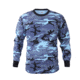 Rothco Long Sleeve Camo T-Shirt, Sky Blue Camo, L, 67770-SkyBlueCamo-L