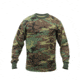 Rothco Long Sleeve Camo T-Shirt, Woodland Camo, XL, 6778-WoodlandCamo-XL
