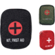 Rothco Military Zipper First Aid Kit Pouch, Black, Olive Drab, Red