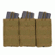 Rothco MOLLE Open Top Triple Mag Pouch, Coyote Brown, 41004-CoyoteBrown