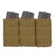 Rothco MOLLE Open Top Triple Mag Pouch, Coyote Brown, 41004-CoyoteBrown