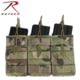 Rothco MOLLE Open Top Triple Mag Pouch, MultiCam, 41003-MultiCam