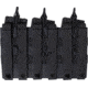 Rothco MOLLE Triple Kangaroo Rifle and Pistol Magazine Pouch, Black, 41008-Black