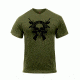 Rothco Molon Labe Skull T-Shirt, Small, 2917-S