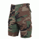 Rothco Rip-Stop BDU Shorts, Woodland Camo, XL, 7056-WoodlandCamo-XL