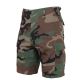 Rothco Rip-Stop BDU Shorts, Woodland Camo, L, 7056-WoodlandCamo-L