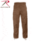 Rothco Tactical BDU Cargo Pants, Black, Medium, Short, 7971-Black-M-Short31-35Waist2612-2912Length