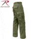 Rothco Tactical BDU Cargo Pants, Black, Medium, Short, 7971-Black-M-Short31-35Waist2612-2912Length