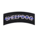 Rothco Thin Blue Line Sheepdog Morale Patch, 7473