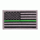 Rothco Thin Green Line US Flag Patch - Hook Back, 1893