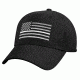 Rothco Thin White Line Flag Low Pro Cap