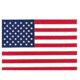 Rothco US Flag Decal, Back Gum, 1693-BackGum