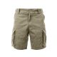 Rothco Vintage Solid Paratrooper Cargo Short, Khaki, L, 2170-Khaki-L