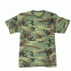 Rothco Woodland Camo T-Shirt w/ Pocket, Small, 6667-S