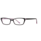 Rough Justice RJ Miss Deco SERJ MISD00 Progressive Prescription Eyeglasses - Black Rose SERJ MISD005240 BK